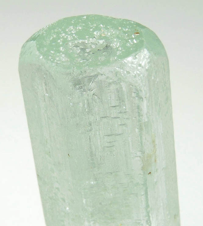 Beryl var. Aquamarine with minor Lepidolite from Medina Pegmatite, Pedra Azul, Minas Gerais, Brazil