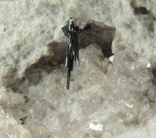 Pseudobrookite and Topaz from Thomas Mountains, Juab County, Utah