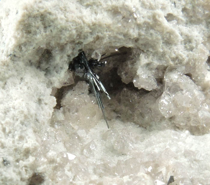 Pseudobrookite and Topaz from Thomas Mountains, Juab County, Utah