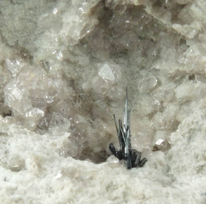 Pseudobrookite and Topaz from Thomas Mountains, Juab County, Utah