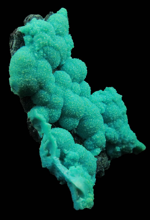 Aurichalcite from 79 Mine, Banner District, near Hayden, Gila County, Arizona