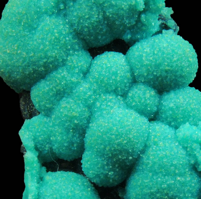 Aurichalcite from 79 Mine, Banner District, near Hayden, Gila County, Arizona