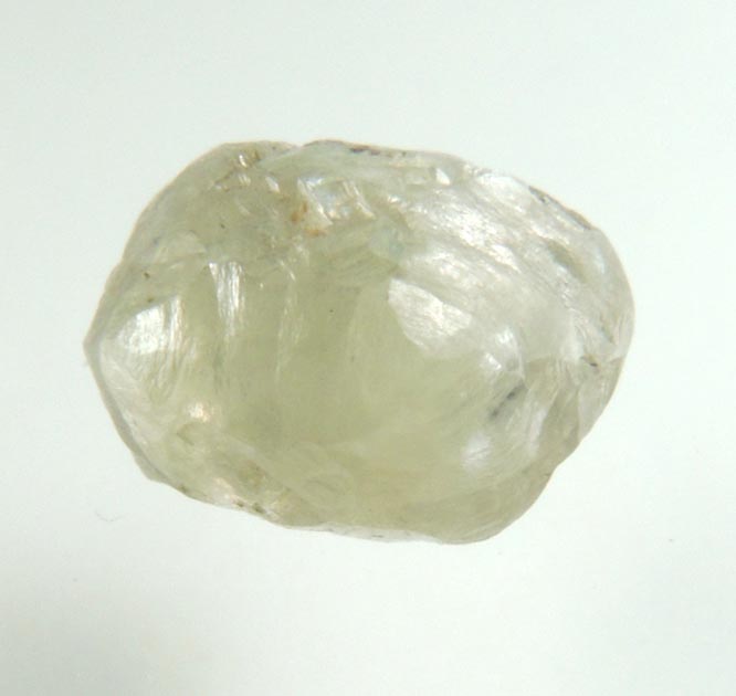 Diamond (1.42 carat gray rounded crystal) from Democratic Republic of the Congo