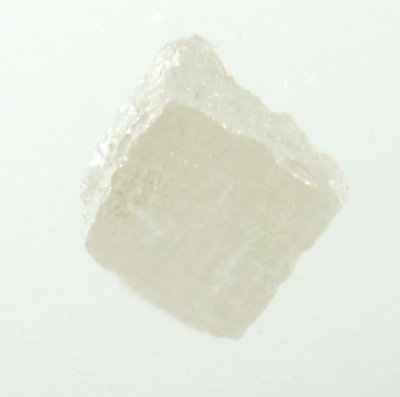 Diamond (0.32 carat colorless cubic crystal) from Democratic Republic of the Congo