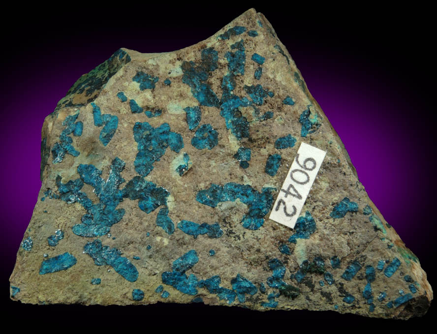 Cornetite from L'Etoile du Congo Mine, Lubumbashi, Katanga Copperbelt, Haut-Katanga Province, Democratic Republic of the Congo (Type Locality for Cornetite)