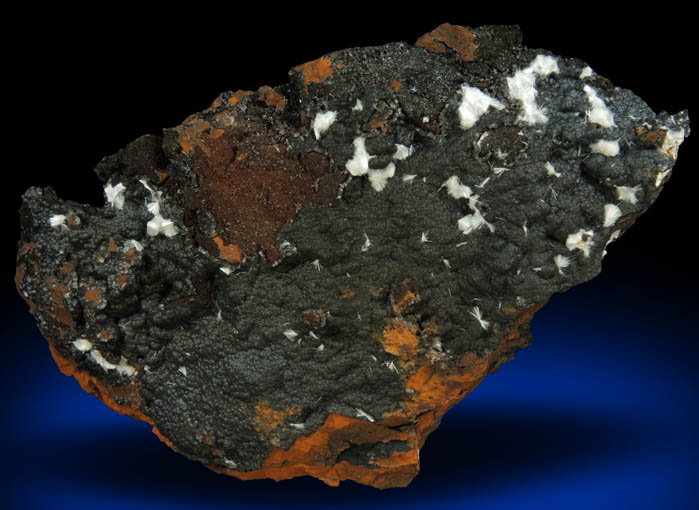 Churchite-(Y) on Goethite from Auerbach, Oberpfalz, Bayern, Germany (Type Locality for Churchite-(Y))