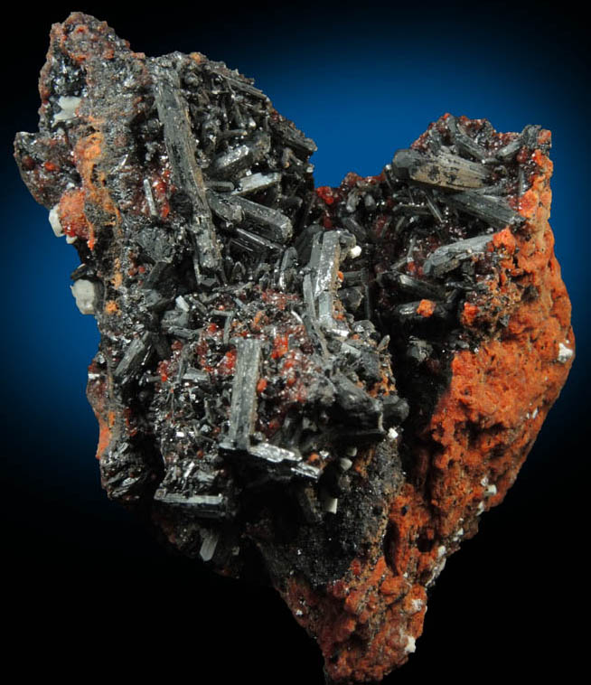 Gaudefroyite with Andradite Garnet from N'Chwaning Mines, Kalahari Manganese Field, Northern Cape Province, South Africa