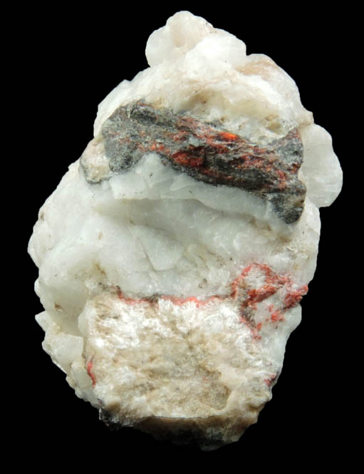 Sarabauite with Stibnite from Sarabau Mine, Kuching, Sarawak, Borneo, Malaysia (Type Locality for Sarabauite)