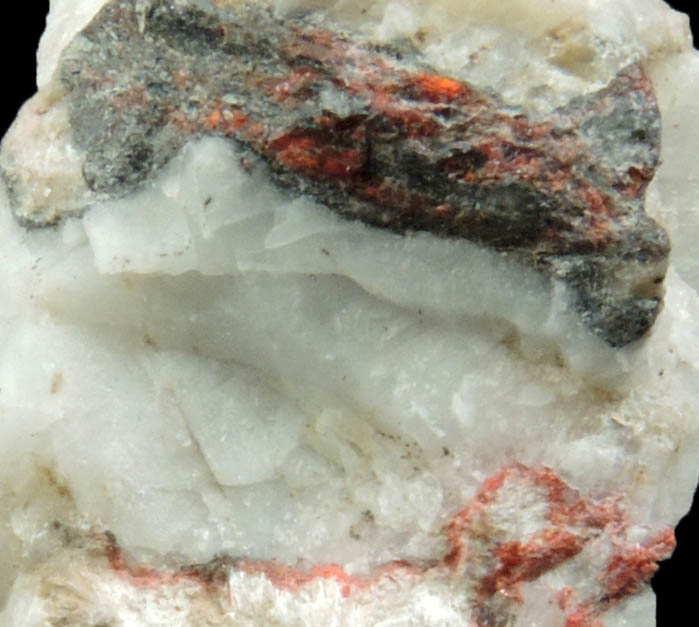 Sarabauite with Stibnite from Sarabau Mine, Kuching, Sarawak, Borneo, Malaysia (Type Locality for Sarabauite)