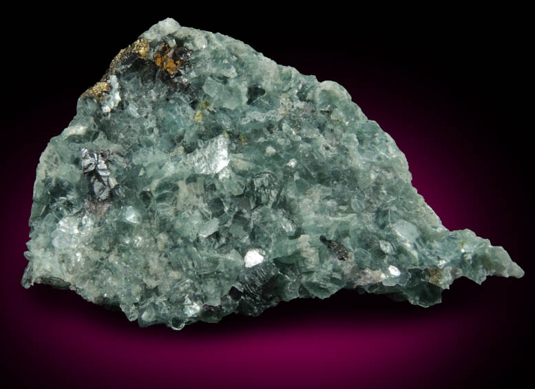 Amesite with Chalcopyrite, Rutile, Diaspore from Chester Emery Mines, Hampton County, Massachusetts (Type Locality for Amesite)