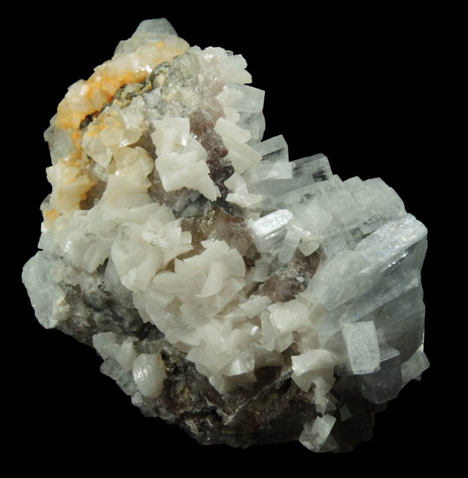 Barite, Pyrite, Dolomite, Fluorite from Moscona Mine, Solis, Villabona District, Asturias, Spain