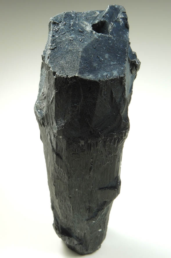 Schorl Tourmaline (with unusual textured faces) from Minas Gerais, Brazil