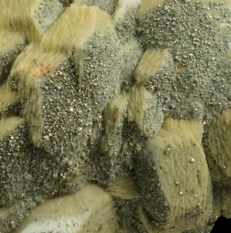 Siderite, Muscovite, Pyrite over Ferberite from Panasqueira Mine, Barroca Grande, 21 km. west of Fundao, Castelo Branco, Portugal