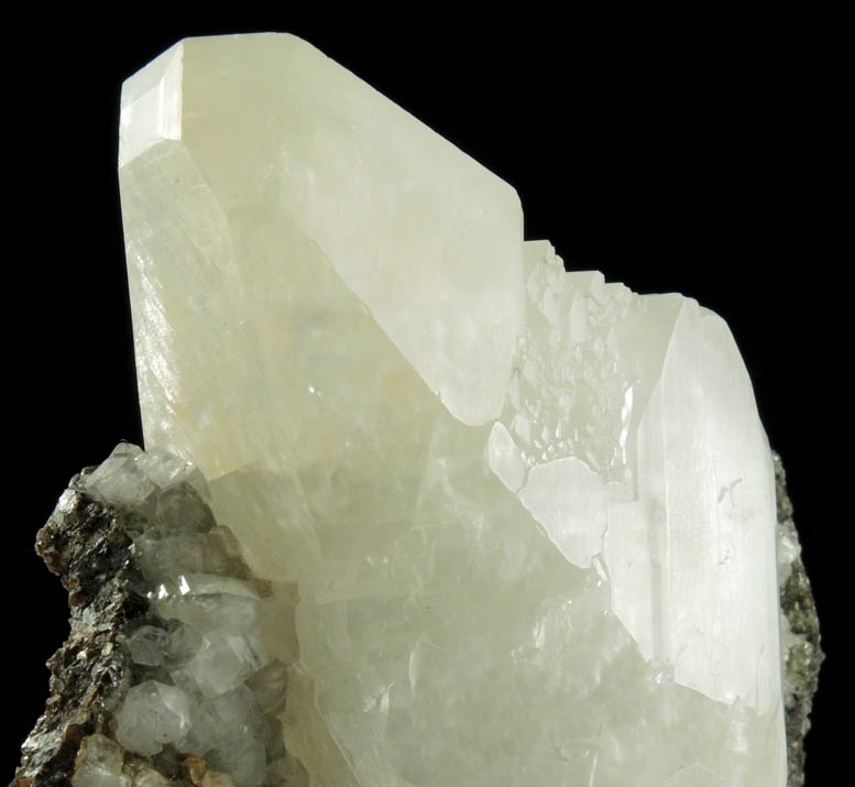 Calcite over Marcasite and Sphalerite from Shullsburg District, Lafayette County, Wisconsin