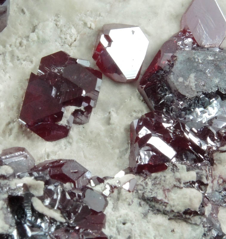 Cuprite from Milpillas Mine, Cuitaca, Sonora, Mexico