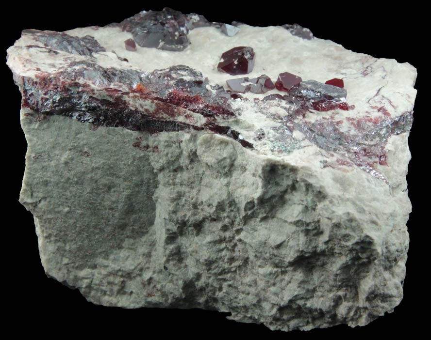 Cuprite from Milpillas Mine, Cuitaca, Sonora, Mexico