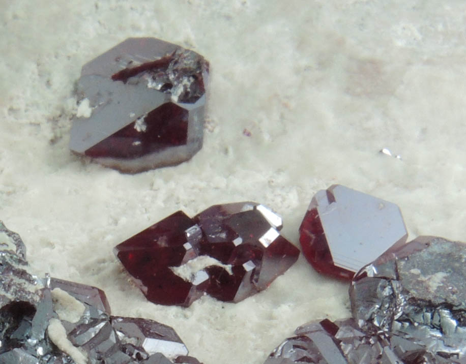 Cuprite from Milpillas Mine, Cuitaca, Sonora, Mexico