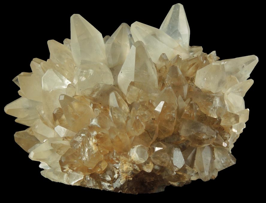 Calcite on Calcite from Minerva #1 Mine, Cave-in-Rock District, Hardin County, Illinois