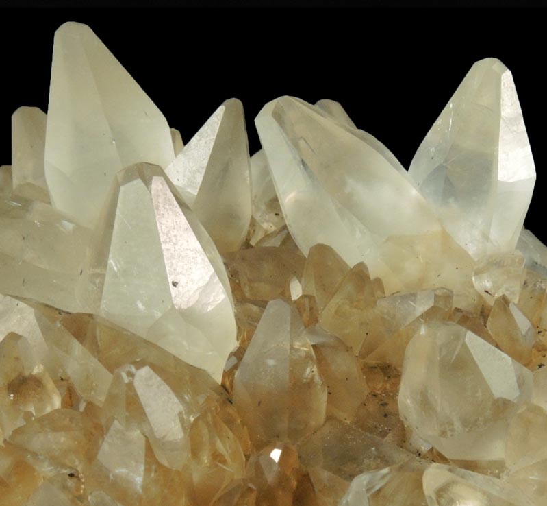 Calcite on Calcite from Minerva #1 Mine, Cave-in-Rock District, Hardin County, Illinois