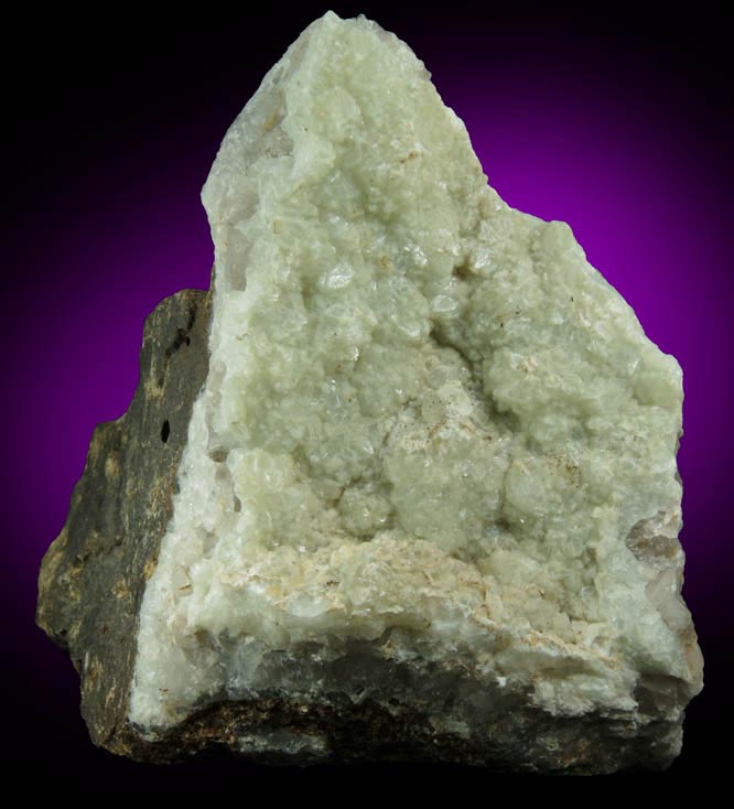 Datolite on Quartz with Calcite and Pyrite from Millington Quarry, Bernards Township, Somerset County, New Jersey