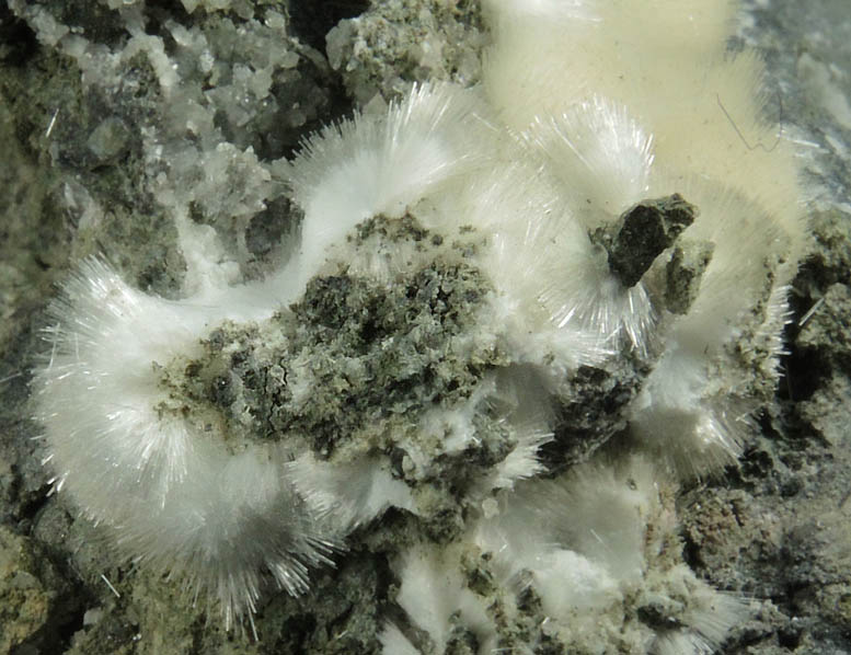 Natrolite from Millington Quarry, Bernards Township, Somerset County, New Jersey