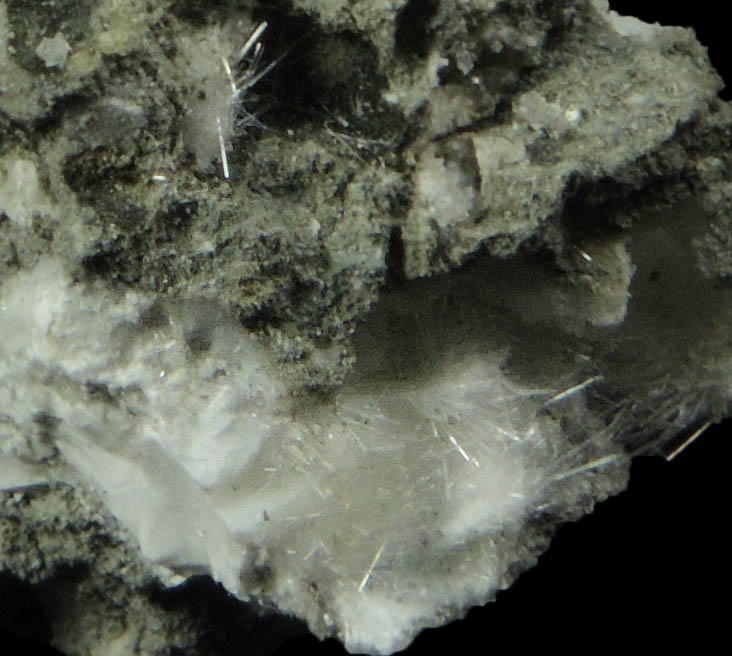 Natrolite from Millington Quarry, Bernards Township, Somerset County, New Jersey