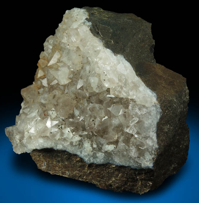 Quartz var. Smoky Quartz from south side of ramp to State Pit, Millington Quarry, Bernards Township, Somerset County, New Jersey