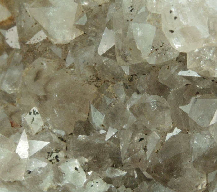 Quartz var. Smoky Quartz from south side of ramp to State Pit, Millington Quarry, Bernards Township, Somerset County, New Jersey