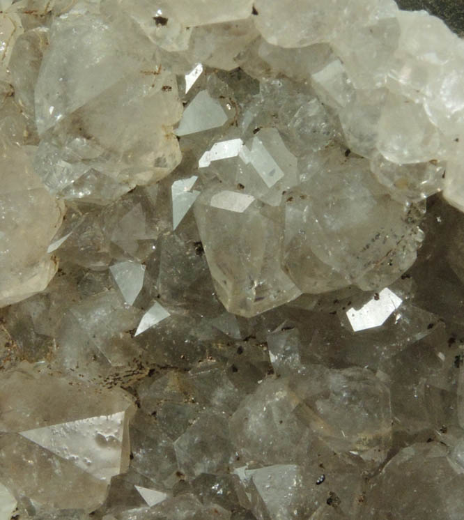 Quartz var. Smoky Quartz from south side of ramp to State Pit, Millington Quarry, Bernards Township, Somerset County, New Jersey