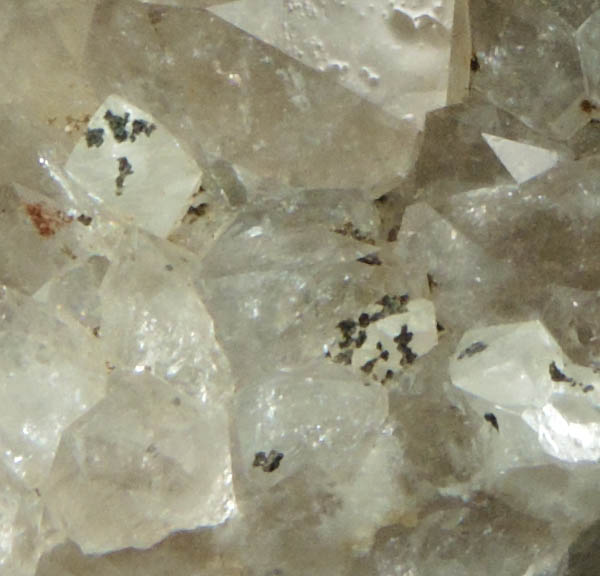 Quartz var. Smoky Quartz from south side of ramp to State Pit, Millington Quarry, Bernards Township, Somerset County, New Jersey