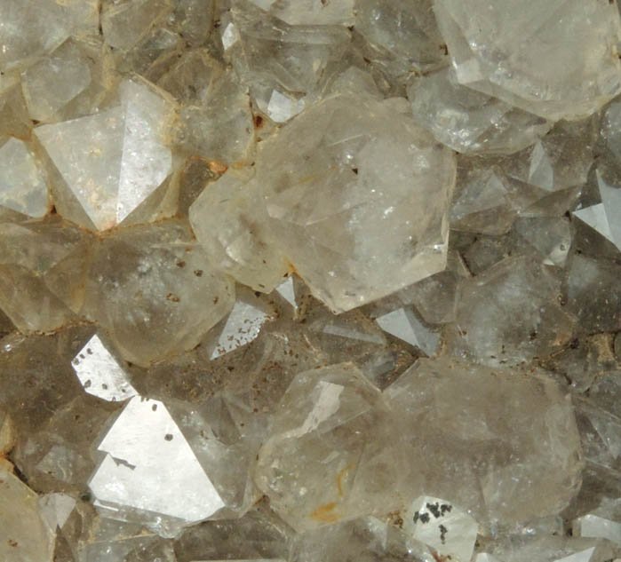 Quartz var. Smoky Quartz from south side of ramp to State Pit, Millington Quarry, Bernards Township, Somerset County, New Jersey