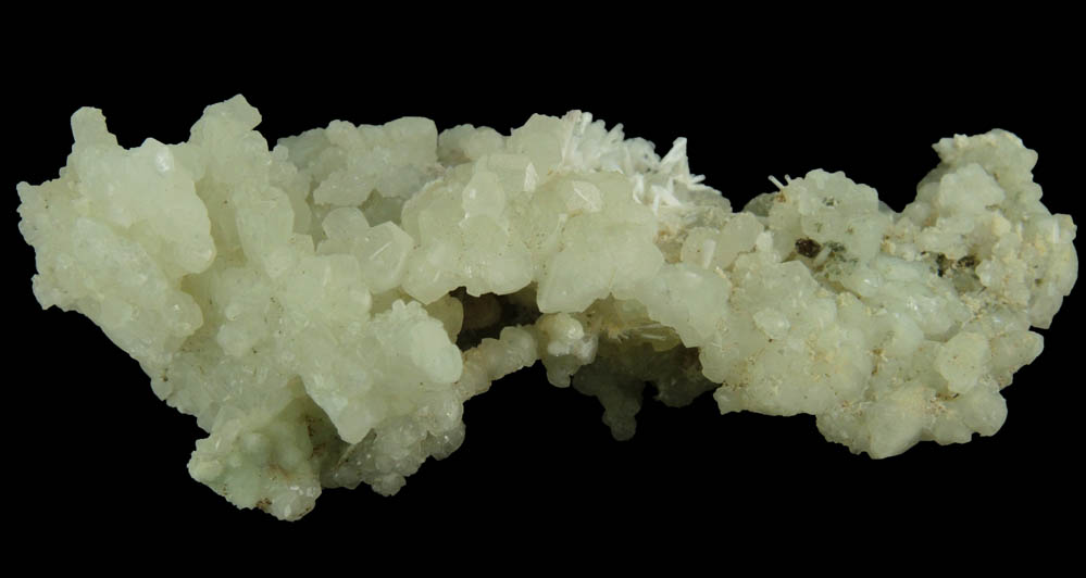 Natrolite on Datolite from Millington Quarry, Bernards Township, Somerset County, New Jersey