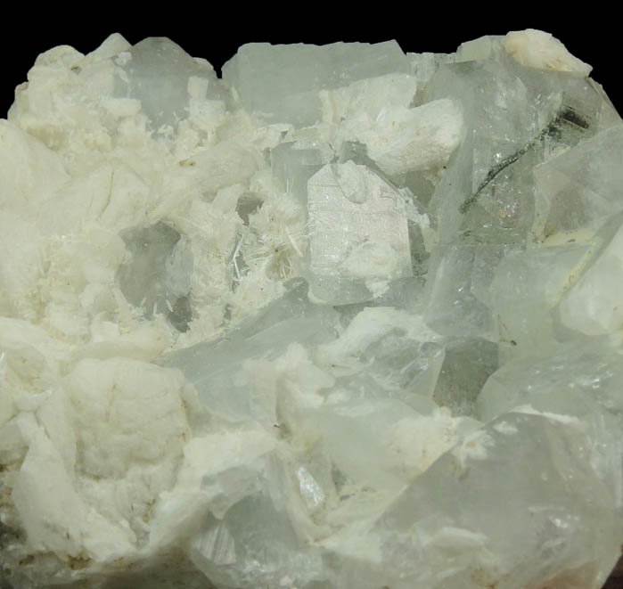 Apophyllite, Stilbite, Laumontite from Upper New Street Quarry, Paterson, Passaic County, New Jersey