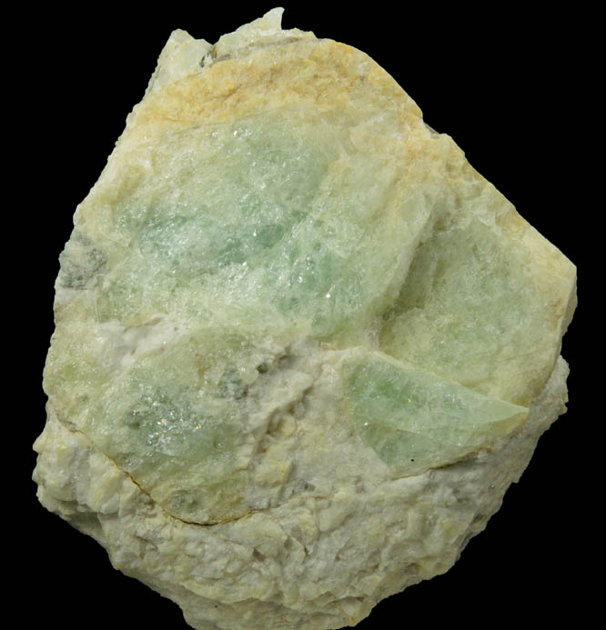 Beryl from Beauregard Quarry, Alstead, Cheshire County, New Hampshire