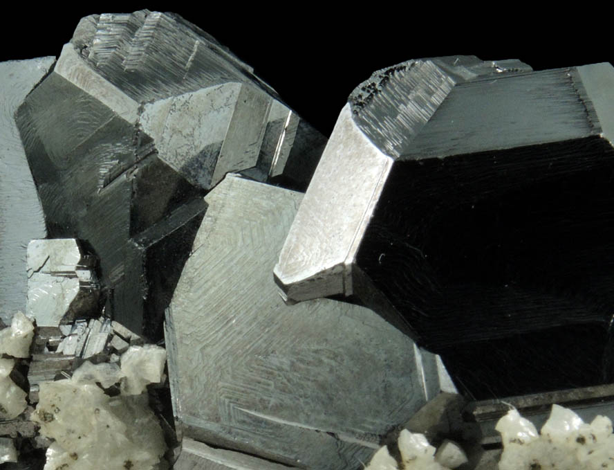 Sphalerite (lamellar Spinel Law-twinned) with Dolomite from Mina San Antonio, Santa Eulalia, Aquiles Serdán, Chihuahua, Mexico