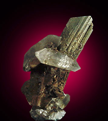 Marcasite with Selenite from Kanopolis Lake Dam, Kanopolis, Kansas