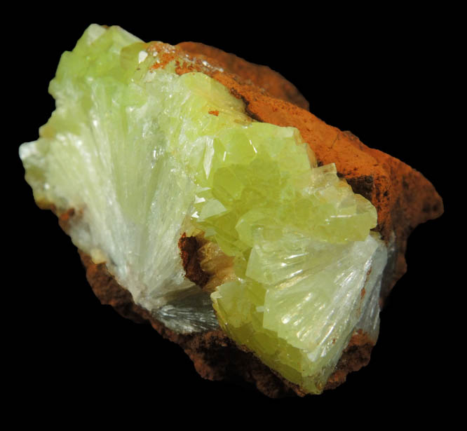 Adamite from Mina Ojuela, Mapimi, Durango, Mexico