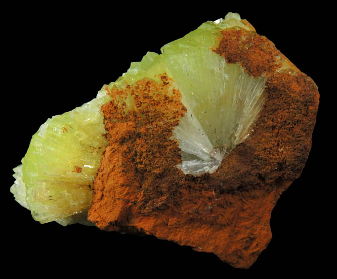 Adamite from Mina Ojuela, Mapimi, Durango, Mexico