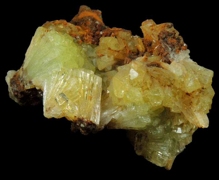 Adamite from Mina Ojuela, Mapimi, Durango, Mexico