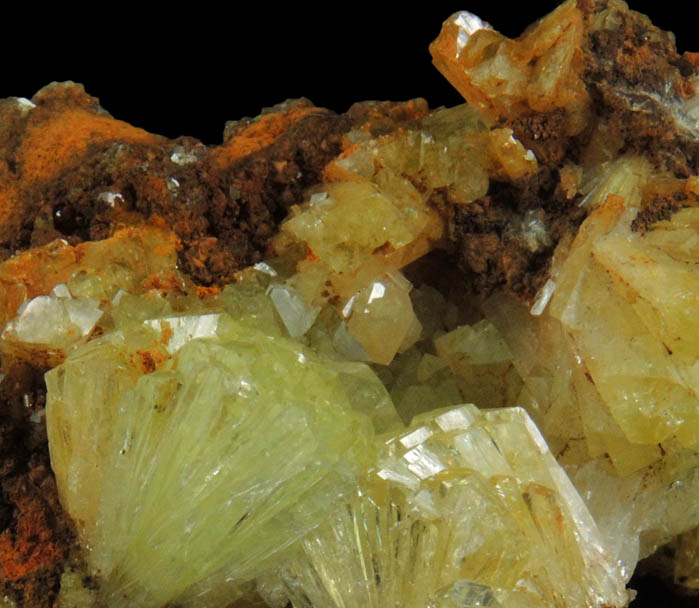 Adamite from Mina Ojuela, Mapimi, Durango, Mexico