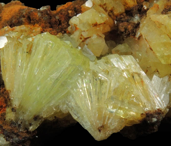 Adamite from Mina Ojuela, Mapimi, Durango, Mexico