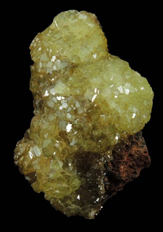 Adamite from Mina Ojuela, Mapimi, Durango, Mexico