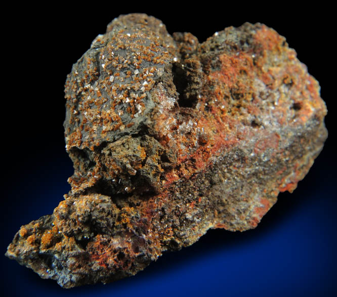 Jarosite from Richmond-Sitting Bull Mine, Galena District, Lawrence County, South Dakota