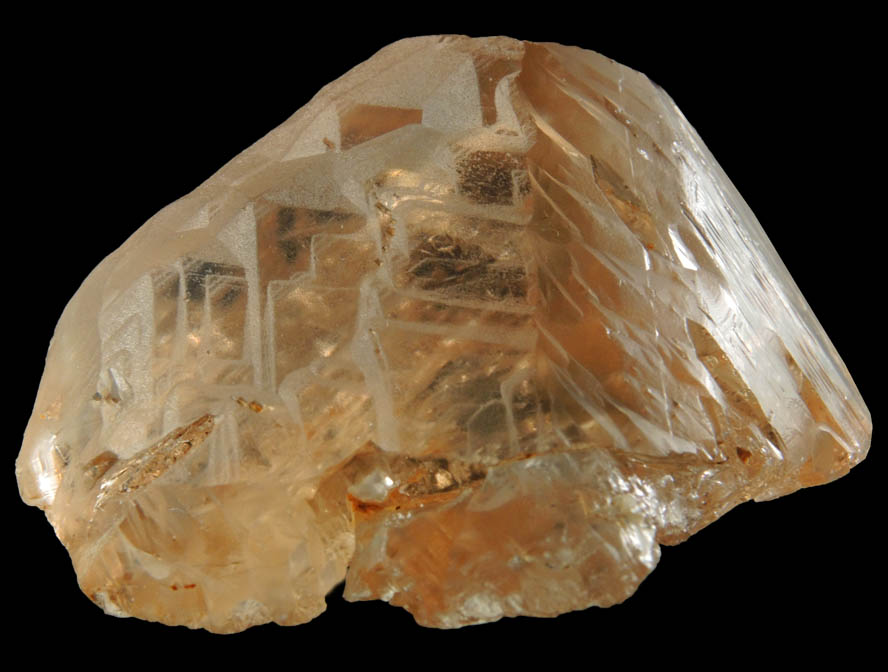 Topaz (gem-grade floater crystal) from Ishkapal, above Sassi, Gilgit-Baltistan, Pakistan