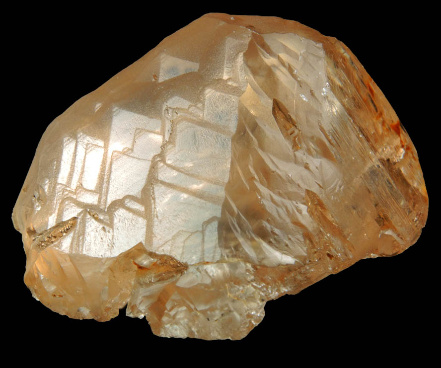 Topaz (gem-grade floater crystal) from Ishkapal, above Sassi, Gilgit-Baltistan, Pakistan