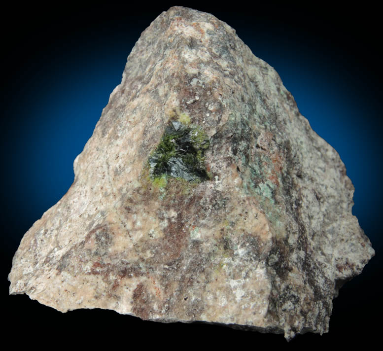 Volborthite from Milpillas Mine, Cuitaca, Sonora, Mexico