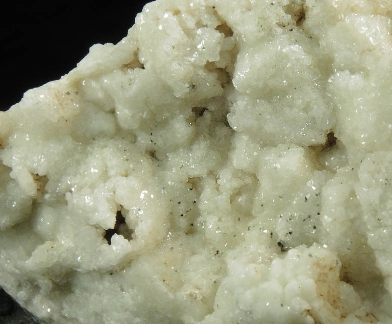 Datolite pseudomorphs after (Calcite or Quartz?) with twinned Calcite from Millington Quarry, Bernards Township, Somerset County, New Jersey