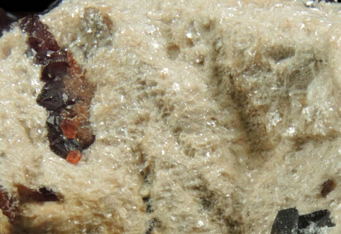 Andradite Garnet with Bementite from N'Chwaning II Mine, Kalahari Manganese Field, Northern Cape Province, South Africa