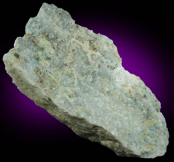 Wermlandite (pale blue) in Calcite-Dolomite from Langban, Vrmland, Sweden (Type Locality for Wermlandite)