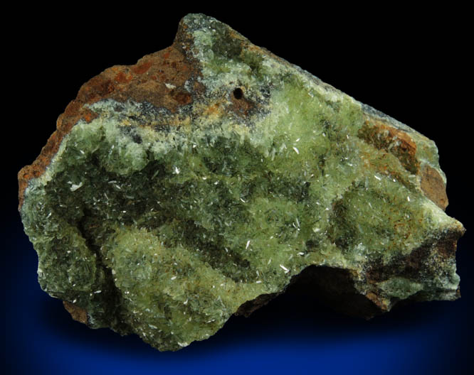 Anapaite from Kerch Iron-Ore Basin, eastern Crimea, Ukraine (annexed by Russia)